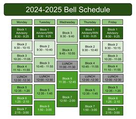  2024-2025 Bell Schedule